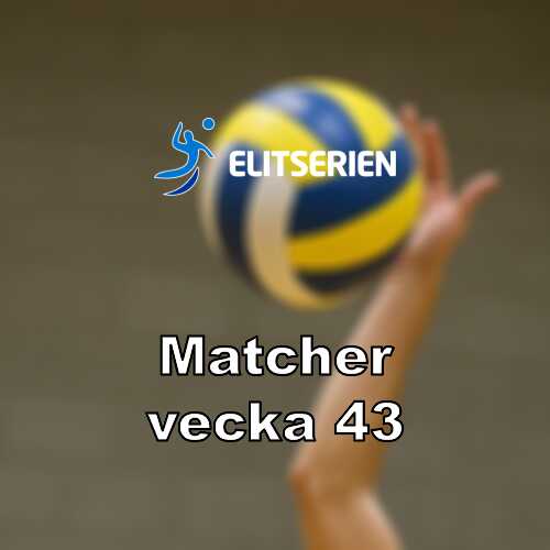 Vecka 43 i elitserien damer omgang 4 med formdueller