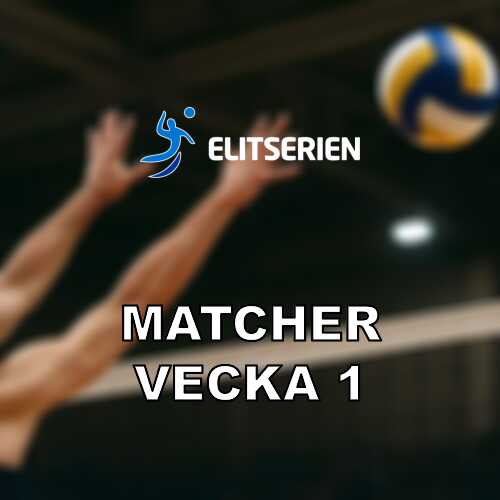 Elitserien herrar vecka 1 omgang 14 med tre matcher och tajta poanglagen