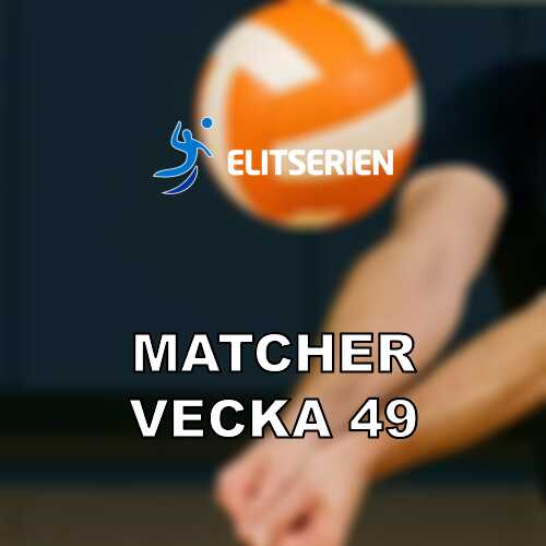 Vecka 49 i elitserien herrar nyckelmatcher runt slutspelsstrecket