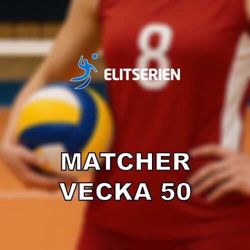 Vecka 50 i elitserien damer full omgang med viktiga streckmatcher