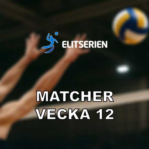 Elitserien herrar vecka 12 kvartsfinaler med dubbla moten i fyra serier